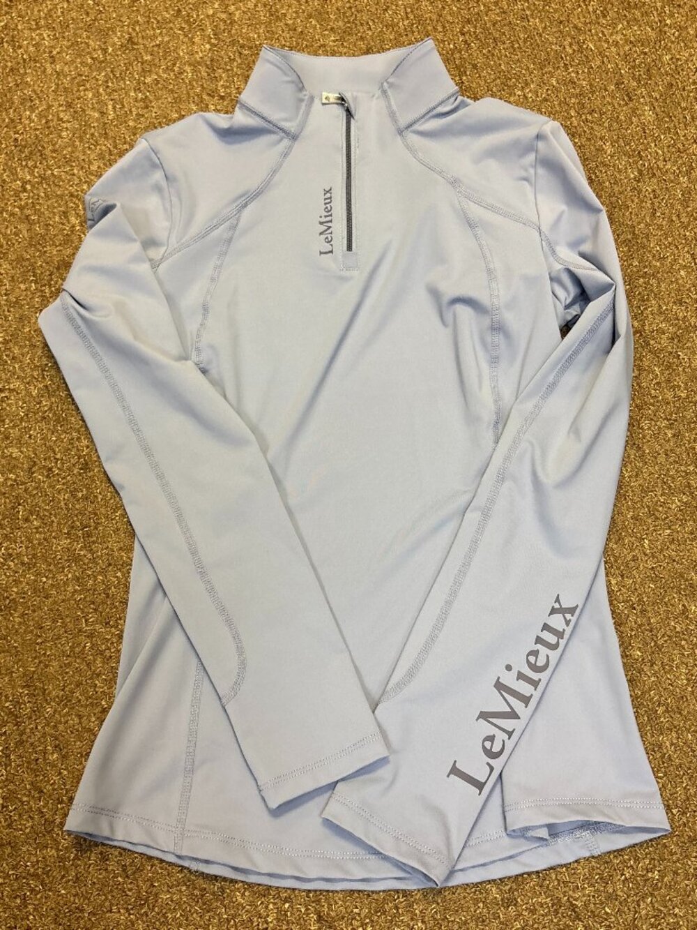 LeMieux Women's Long Sleeve Classique Long Sleeve Base Layer - Powder Blue